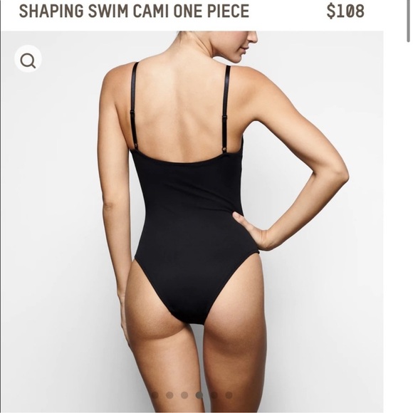 Skims Shaping One Piece Swimsuit Black - Picture 3 of 8